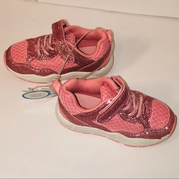 NWT Carter's Unisex-Child Flash Sneaker Color-Rose Gold (Pink)Size 7 - Picture 7 of 11